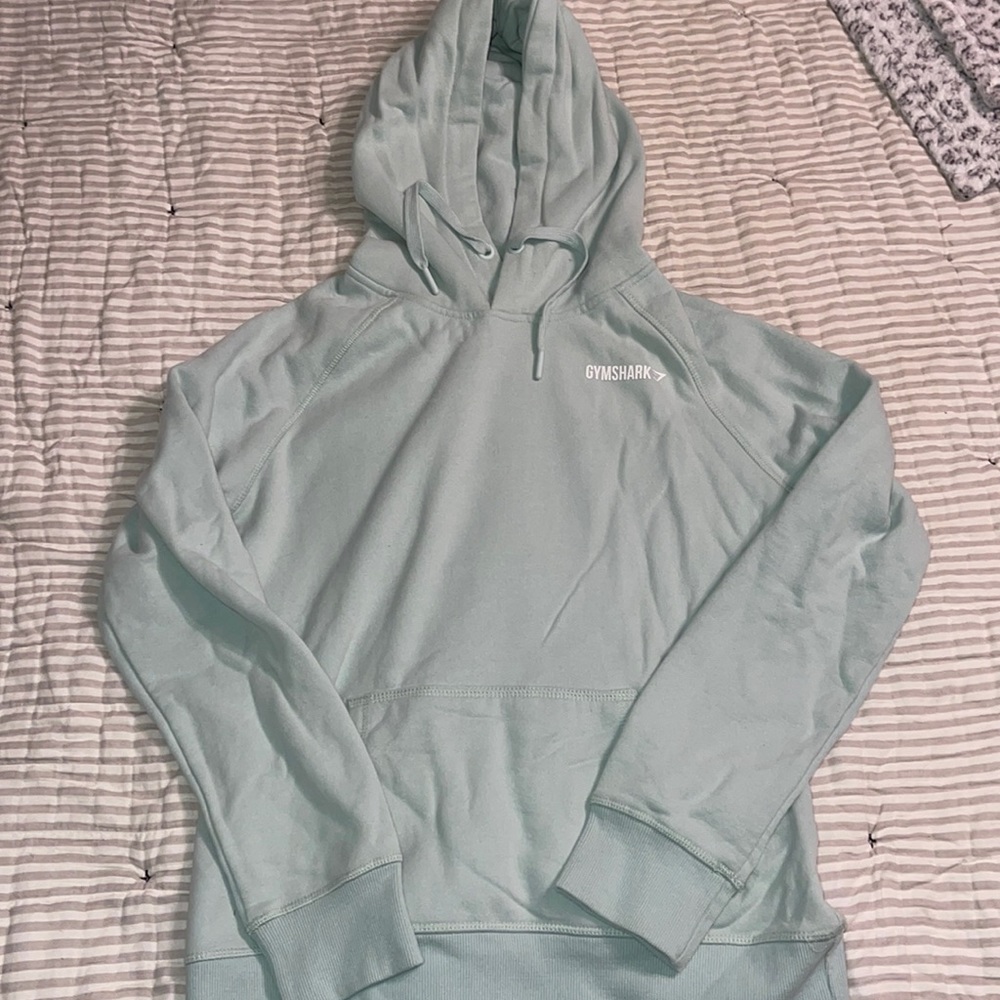 Mint green Gymshark hoodie never worn!